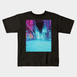 Cyberpunk streets Kids T-Shirt